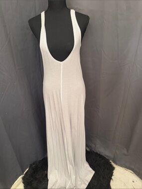 pima cotton open-back midi dress Body-Con Open Back Midi Dress  Cotton Candy LA